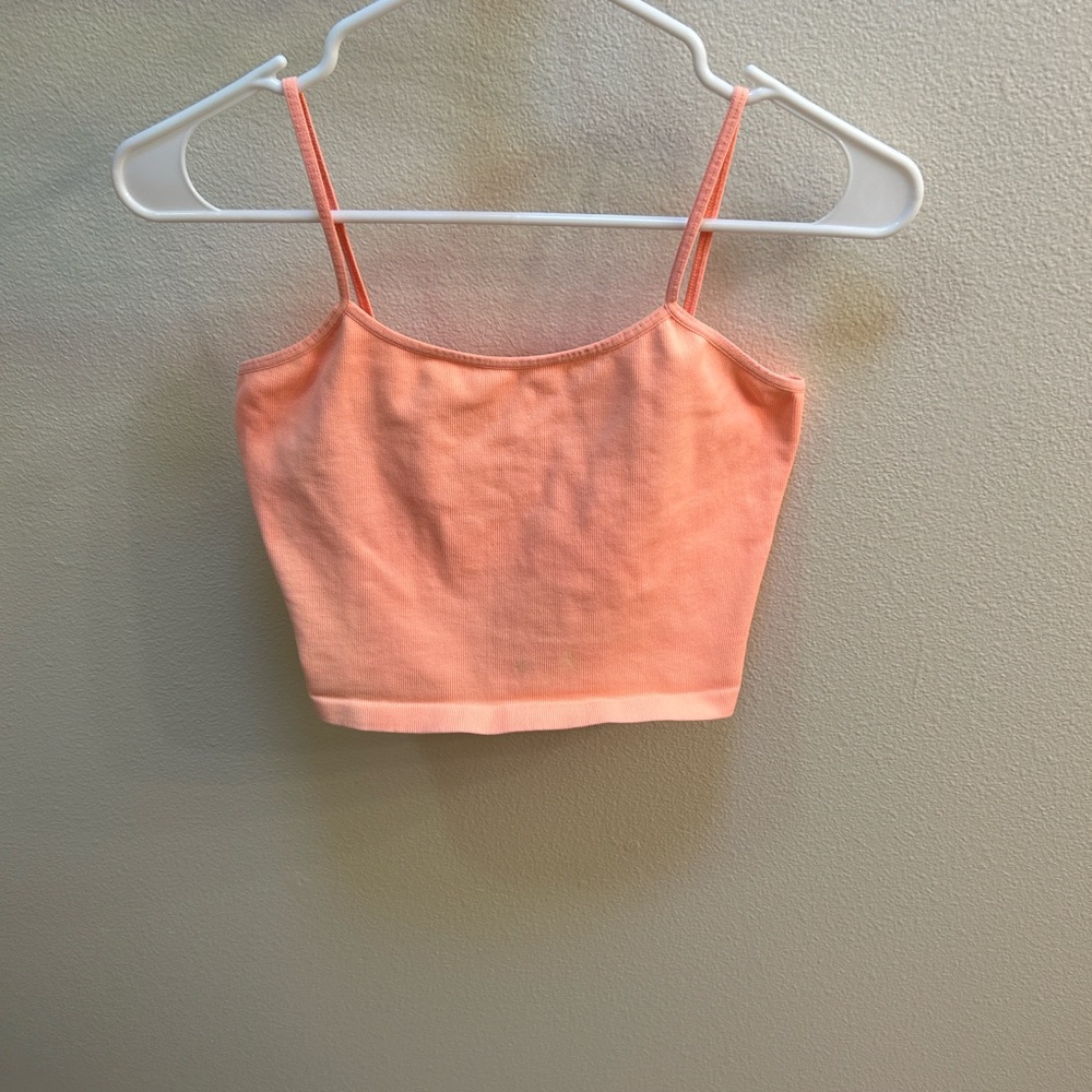 Crop Top bundle, orange, white